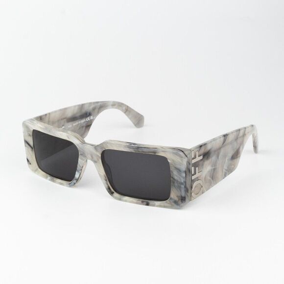 Off-White MILANO Women Sunglasses Marble Grey Square OERI097 0807 NEW AUTHENTIC main image 10